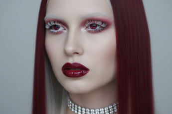 Промпт для фото в стиле 🌹 Роковая красота: когда взгляд пронзает душу