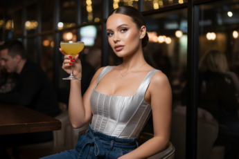 Промпт для фото в стиле 🍸 Элегантный вечер в стиле glamour chic