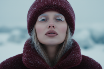 Промпт для фото в стиле ❄️ Ледяная королева: портрет в объятиях зимы