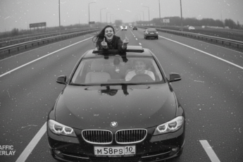 Промпт для фото в стиле 📸 Дерзкий привет с камеры наблюдения