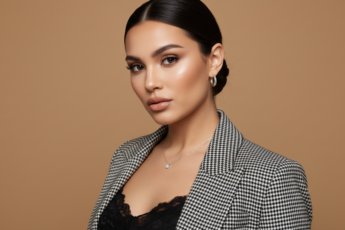 Промпт для фото в стиле 👔 Деловой шик: бизнес-леди с характером