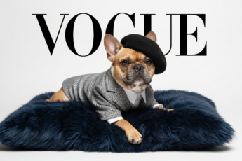 Промпт для фото в стиле 🎭 Модный питомец: haute couture для четвероногих