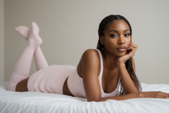 Промпт для фото в стиле 🌸 Нежная фотосессия в розовых тонах