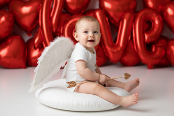 Промпт для фото в стиле 👼 Маленький Купидон: фотосессия ко Дню святого Валентина