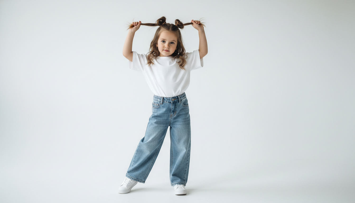 Промпт для фото в стиле 📸 Детский портрет: игра со светом и движением