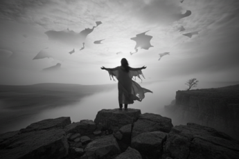 Промпт для фото в стиле 🔍 Искажение реальности: когда что-то пошло не так