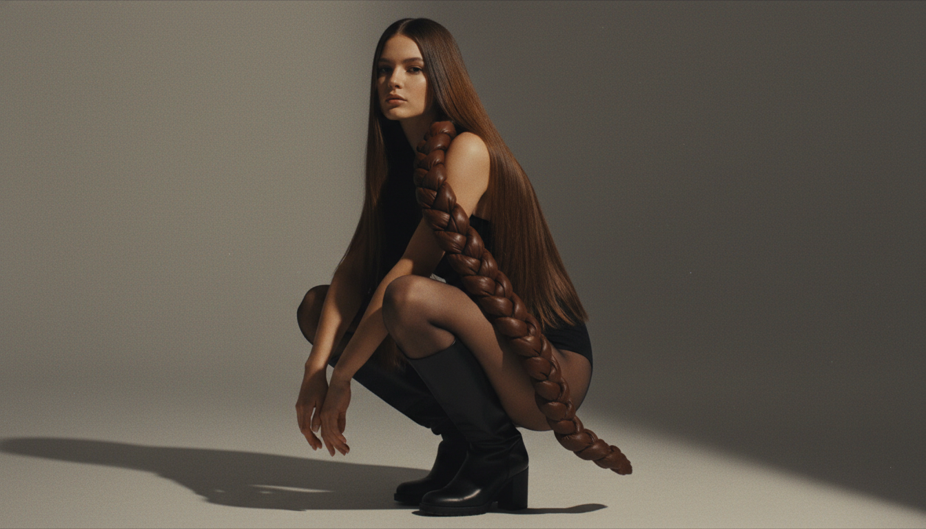 Промпт для фото в стиле 📸 Осенняя фэшн-съемка в стиле ретро-кино