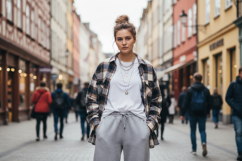Промпт для фото в стиле 🌆 Стильная непринужденность в городском ритме