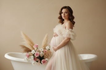 Промпт для фото в стиле 🤰 Нежные моменты в ожидании чуда