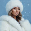 Промпт для фото в стиле ❄️ Зимний портрет в белоснежной нежности