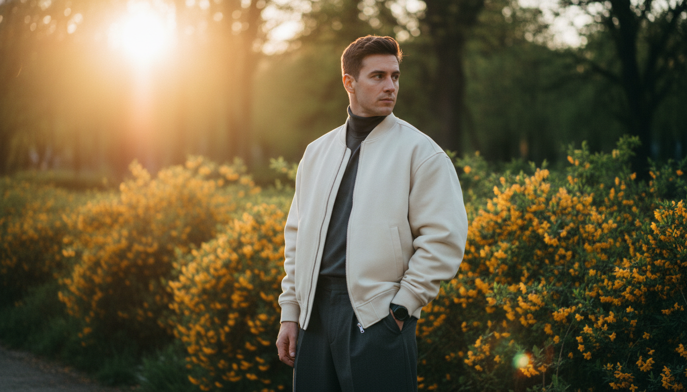 Промпт для фото в стиле 🌅 Портрет в лучах золотого часа