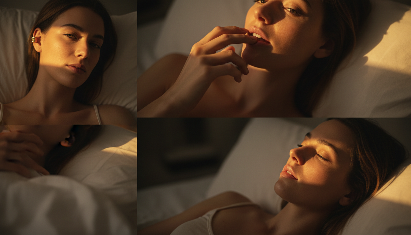 Промпт для фото в стиле 🌅 Золотые блики: селфи в лучах заходящего солнца