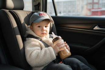 Промпт для фото в стиле 👶 Уютное путешествие маленького пассажира