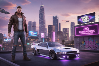 Промпт для фото в стиле 🎮 Добро пожаловать в реалистичную вселенную GTA