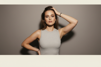 Промпт для фото в стиле 📸 Нежный портрет в стиле ретро-полароид