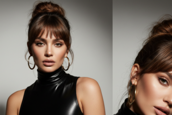 Промпт для фото в стиле 🌟 Соблазнительная эстетика 90-х в современной студии