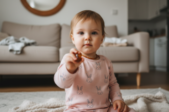 Промпт для фото в стиле 📸 Уютный лайфстайл: детский портрет в мягком свете