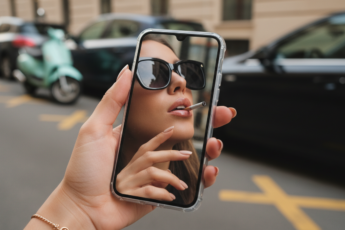 Промпт для фото в стиле 📸 Уличный вайб: отражения, детали и кинематографичный кадр