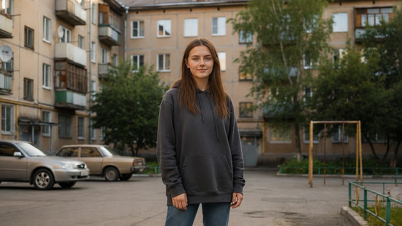 Подобрать цвет волос по фото: шоколадно-каштановый оттенок на том же лице