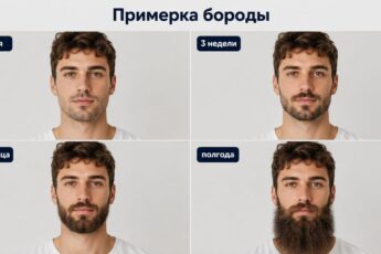 Примерить бороду по фото: четыре стадии отращивания на одном лице