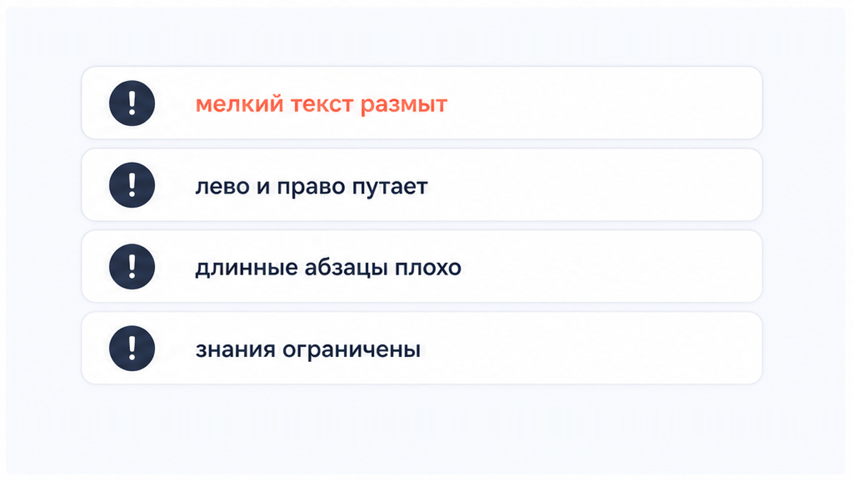 Слабые места Nano Banana 2.1 по карточке модели Google