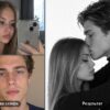 Фотосессия пары в студии: два селфи и готовый чёрно-белый портрет в объятиях